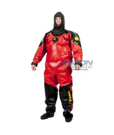 Viking HD Heavy Duty 1550 g/m2 Vulcanized Rubber Drysuit with Surveyor Hood